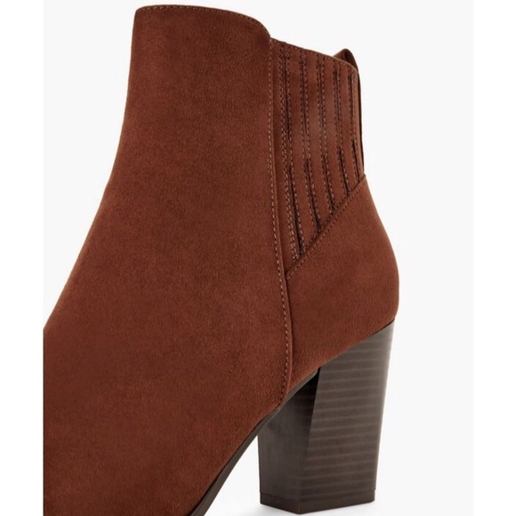 JUSTFAB Ginnee Block Heeled Bootie 8.5 - Picture 7 of 10